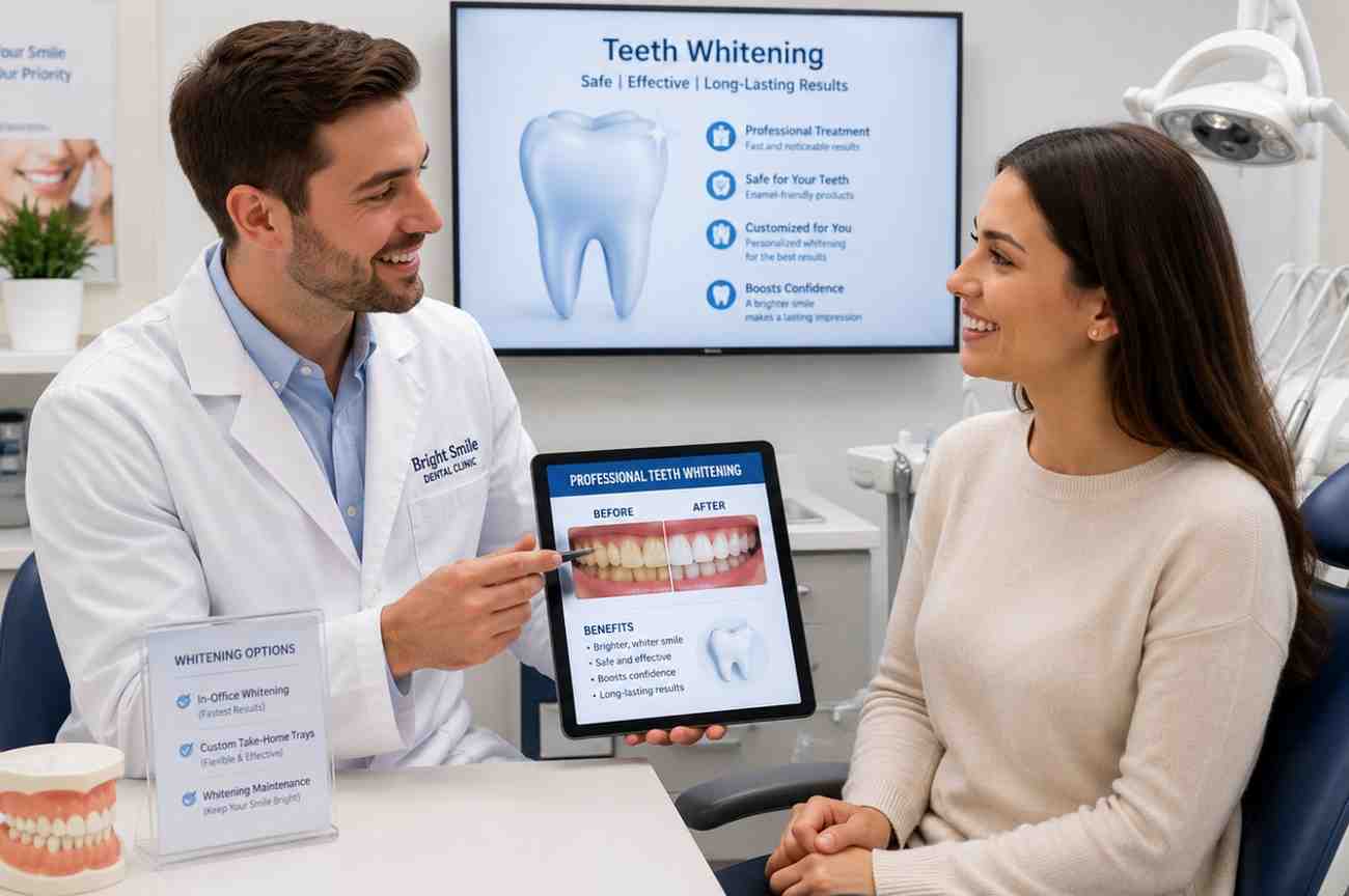 Tips for maintaining white teeth after professional teeth whitening