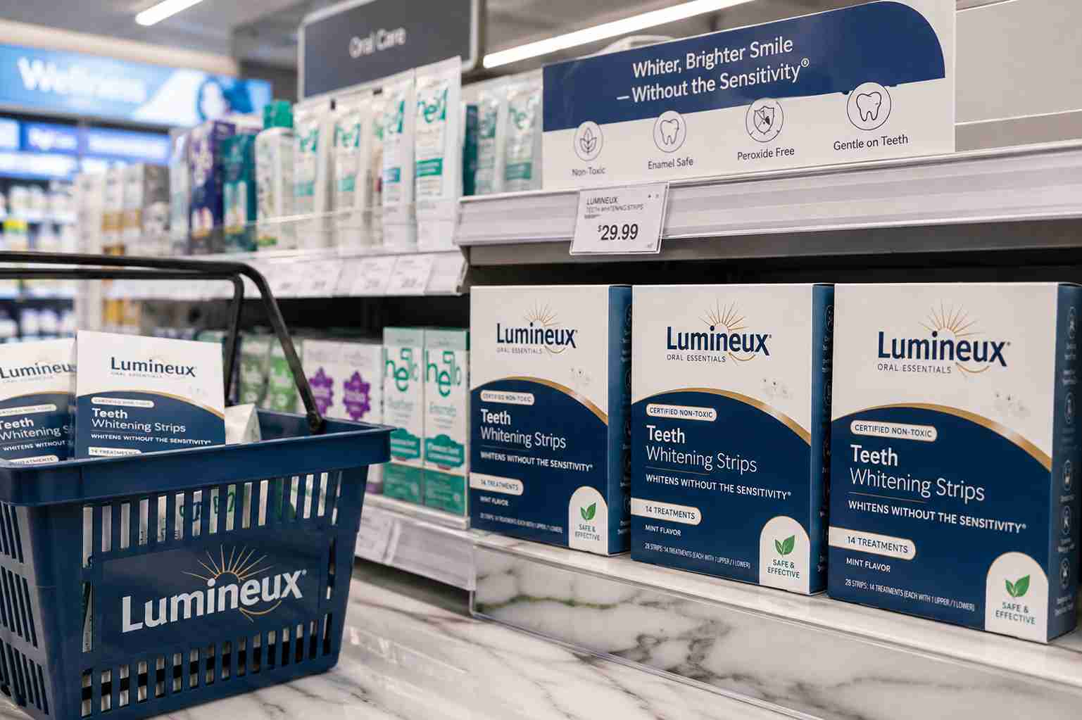 Shopping for Lumineux teeth whitening strips from a trusted USA retailer