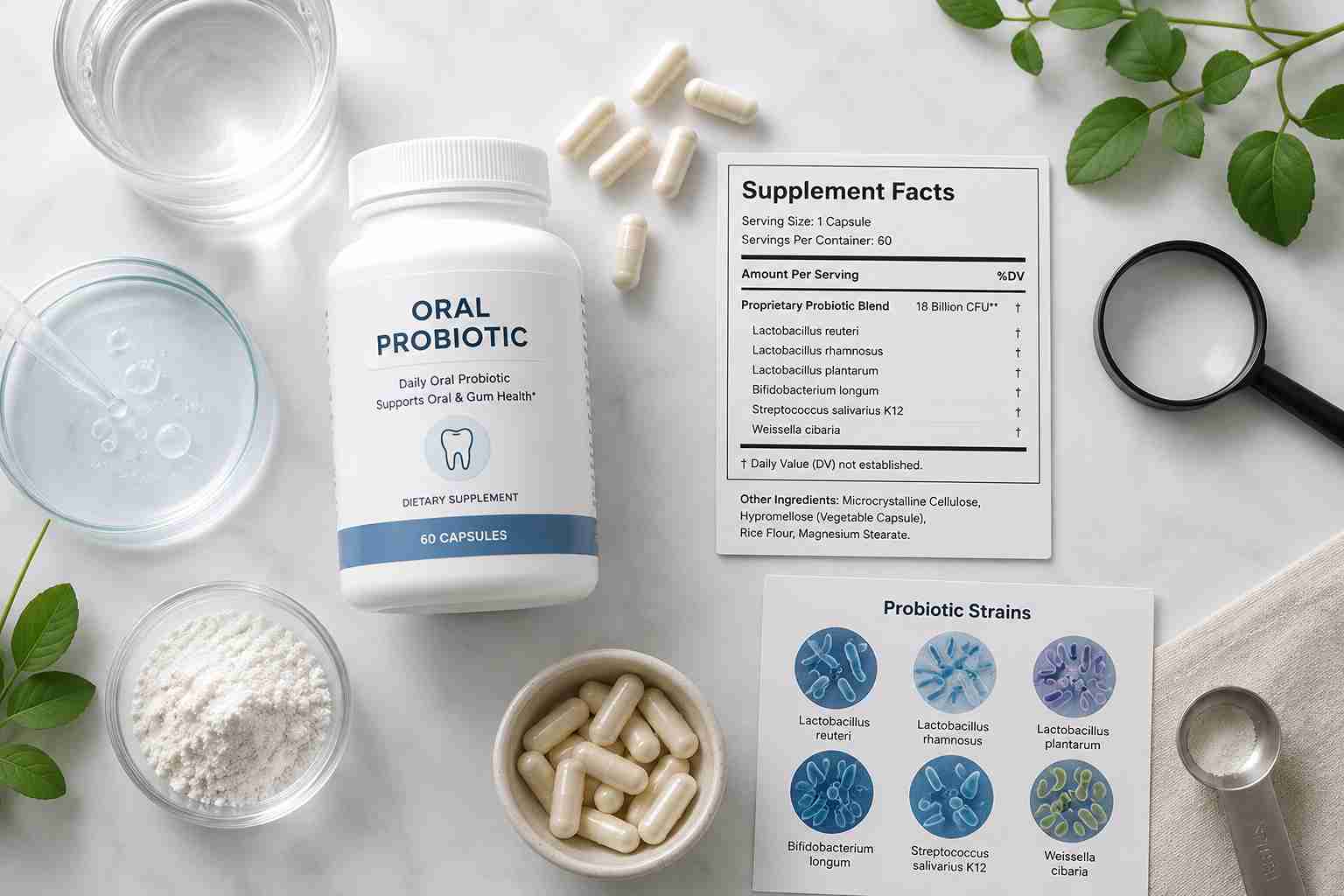 ProDentim ingredients and probiotic strains