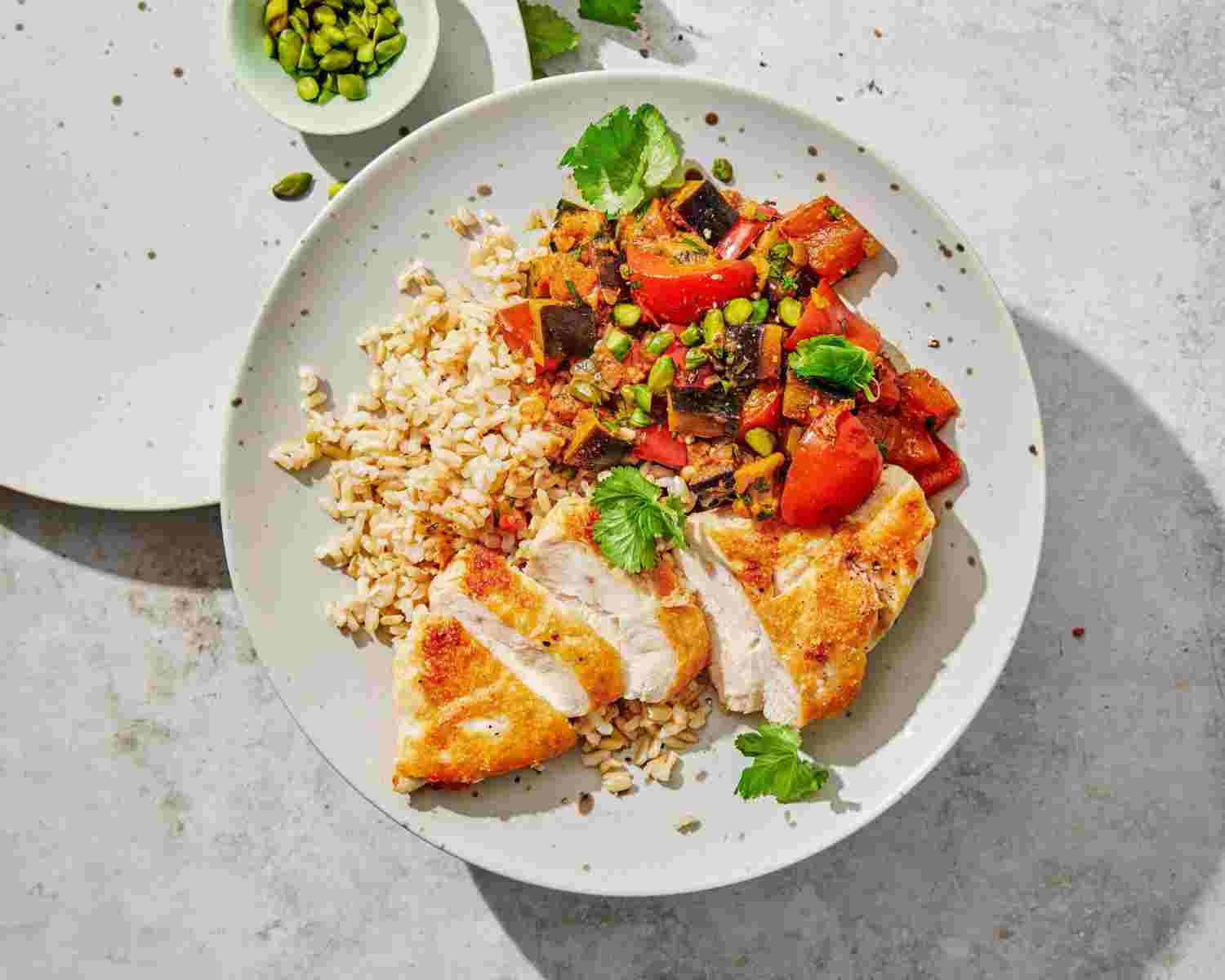 High-protein balanced meal suitable for Ozempic weight loss