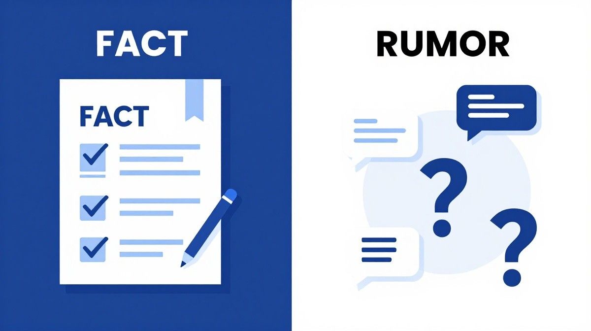 Fact versus rumor concept for Pam Bondi weight loss information