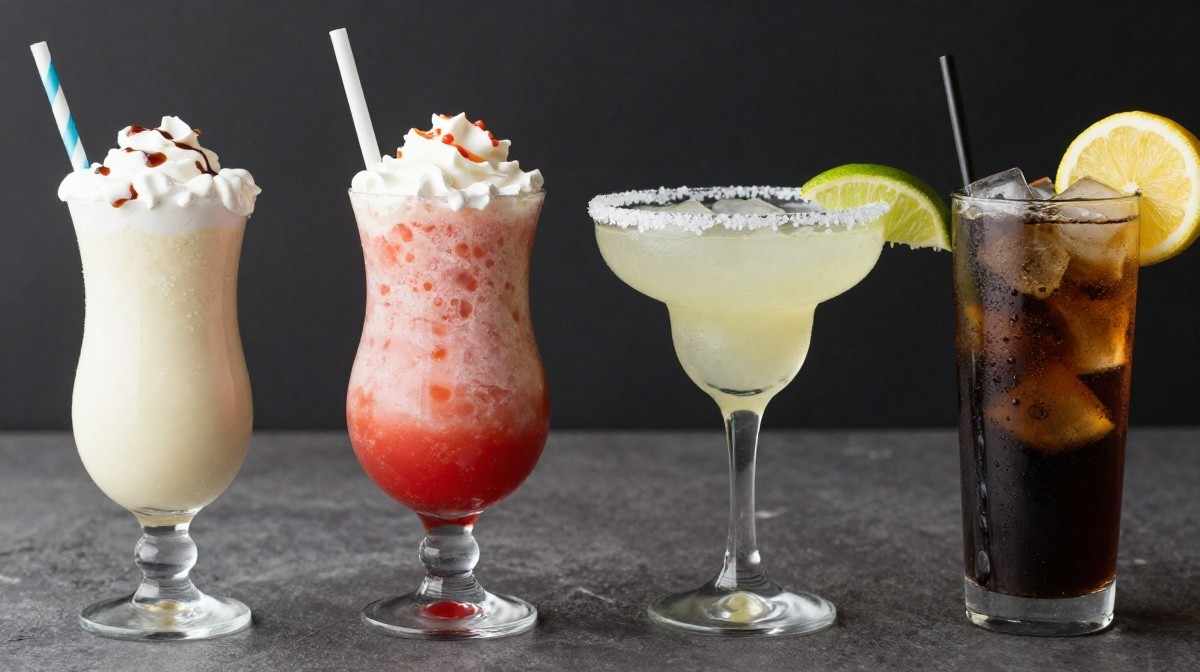 high-calorie sugary alcoholic drinks to limit when losing weight