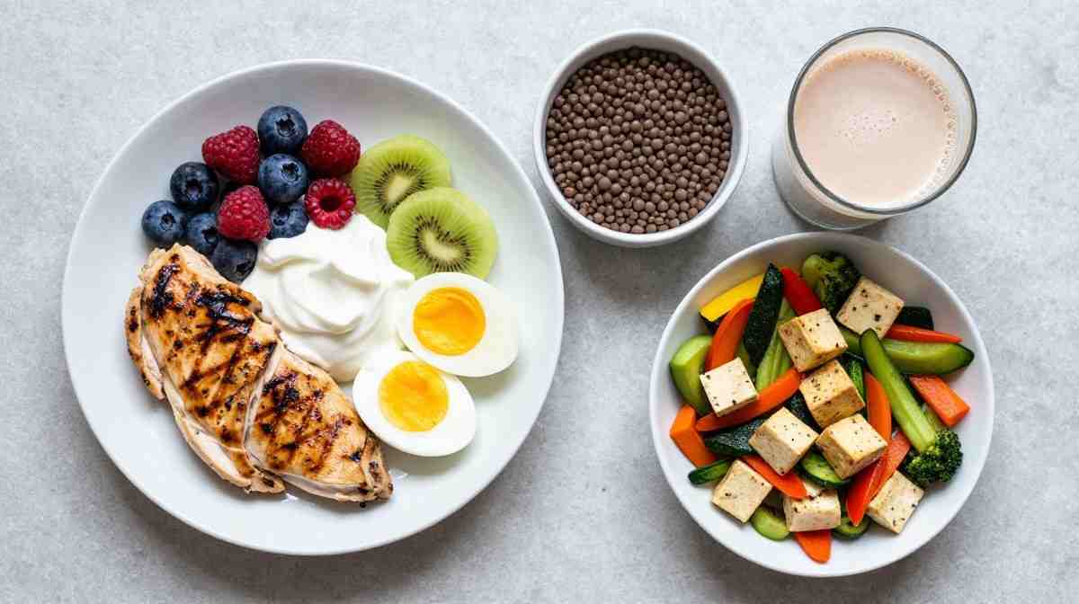 High protein meal ideas for women during weight loss