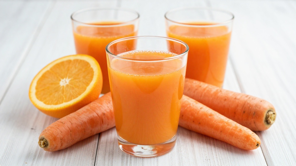 orange carrot juice receipe
