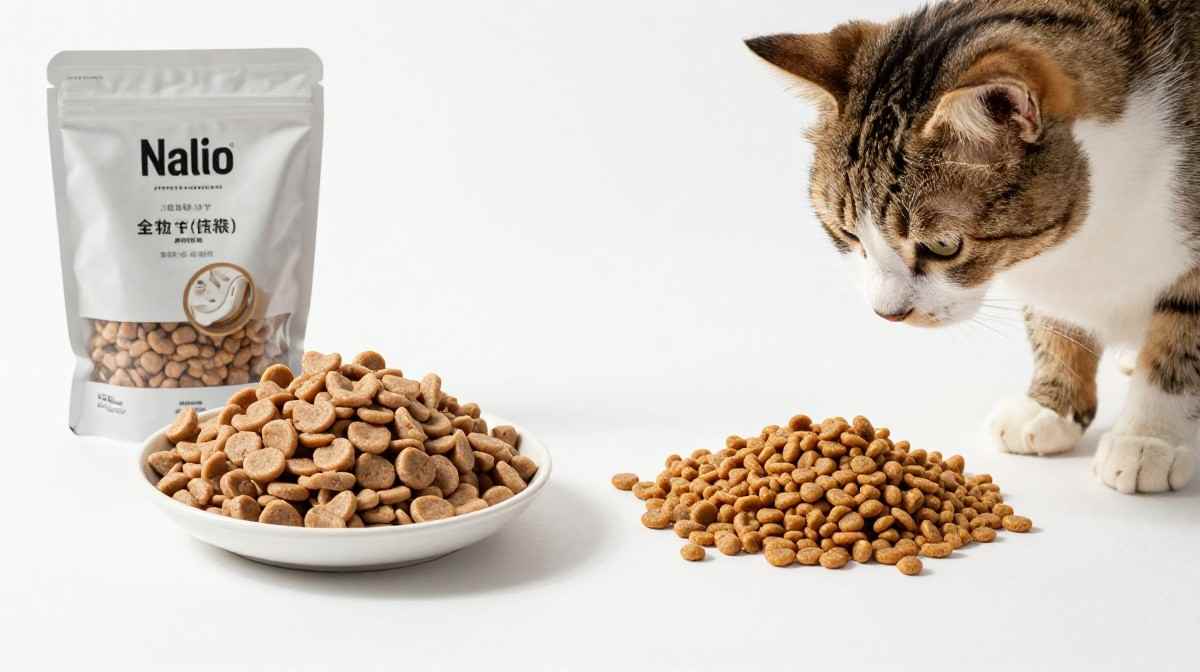 wet and dry cat food portions for weight management